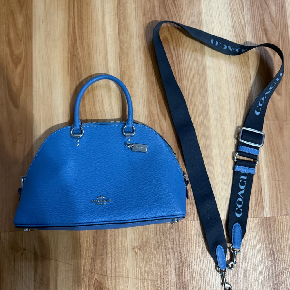 Coach Vibrant Blue Shoulder Bag